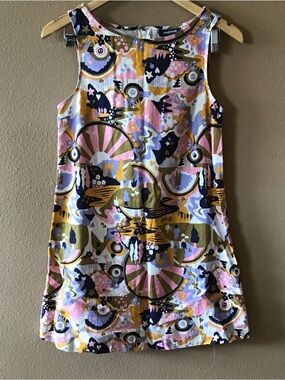 ModCloth Psychedelic Summer Sleeveless Dress (XS)